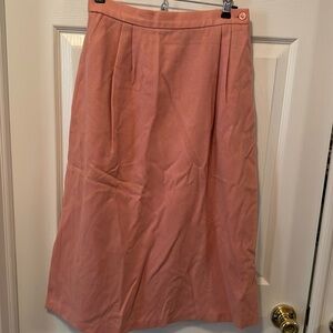 Vintage wool lined skirt